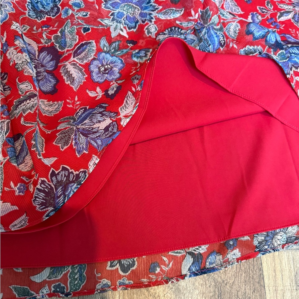 NEW ! AVA & AIDEN Floral Off-Shoulder Summer Beach Dress size L - Picture 9 of 12